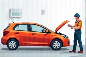 Image of car parts to check for seasonal maintenance
